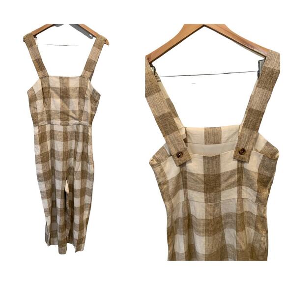 GAL MEETS GLAM COLLECTION Bailey Cross Back Jumpsuit Size US/2 - Picture 4 of 8